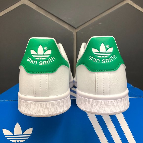 Adidas Stan Smith J White Green (Multiple Sizes) - Picture 4 of 5